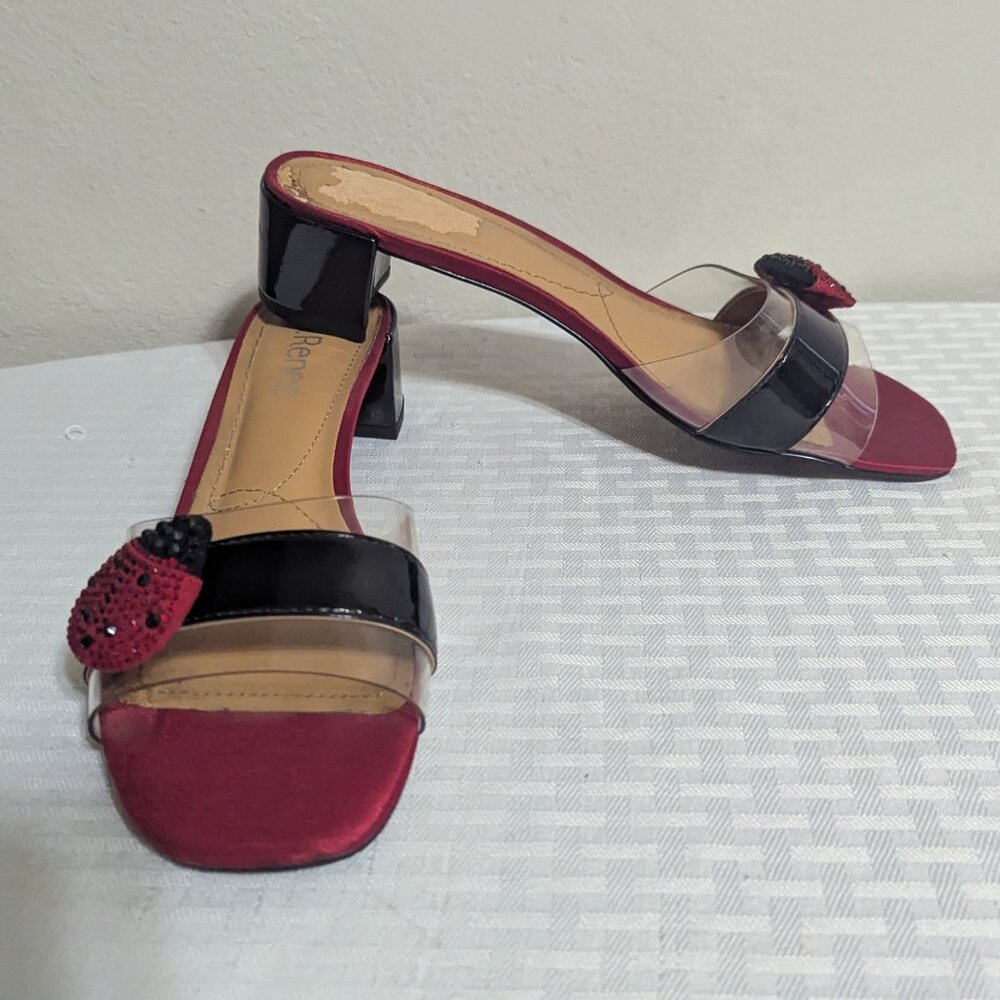 J. Renee Etania Ladybug  Vinyl Slides 8.5